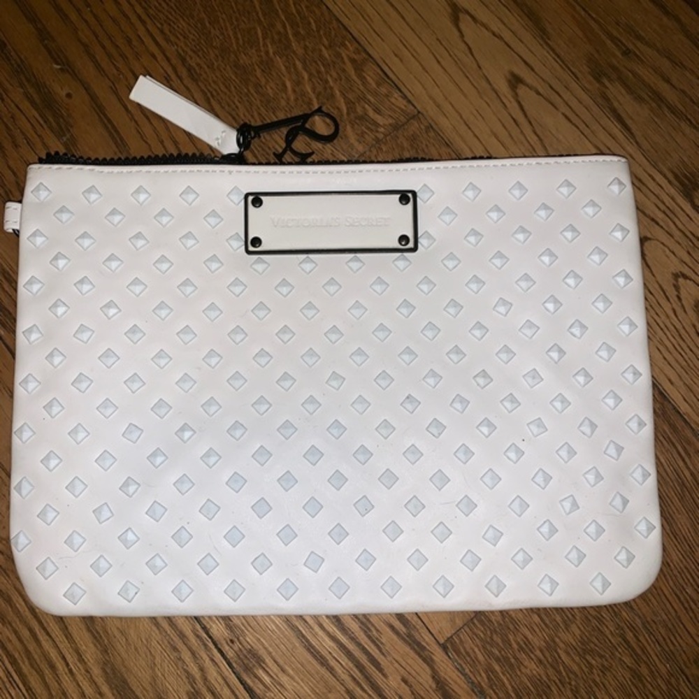 Studded Victoria’s Secret small pouch white